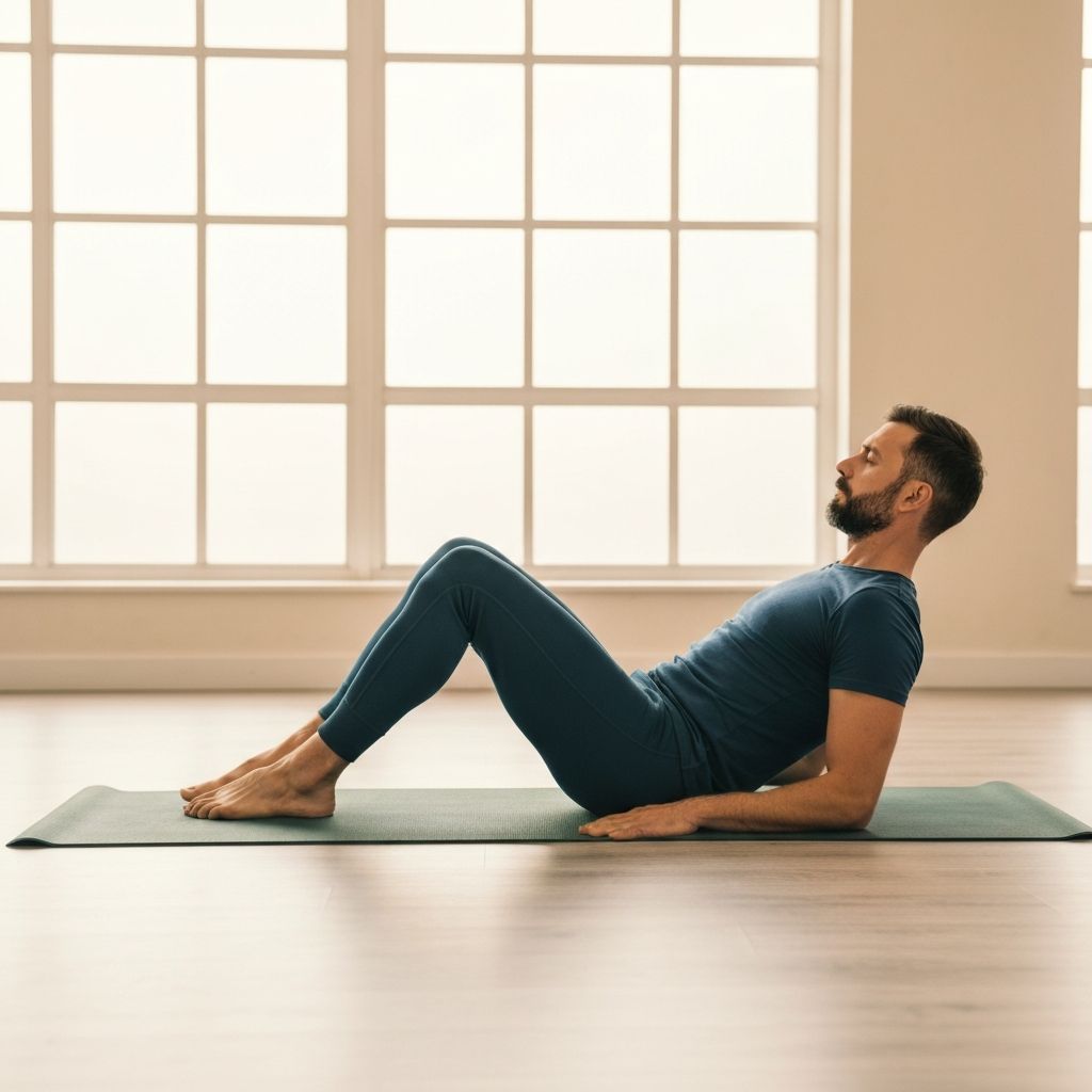 Professional Pilates instruction session on mat