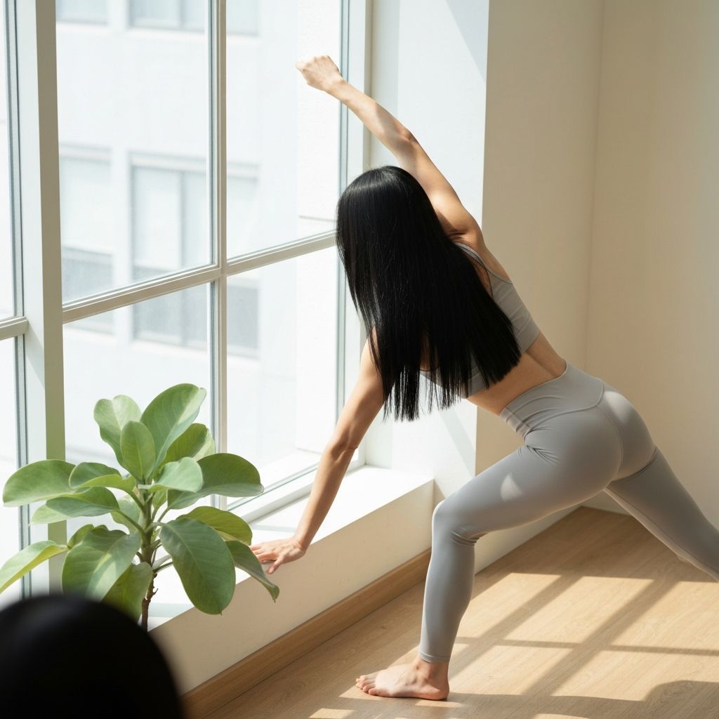 Client experiencing improved mobility and wellbeing through Pilates